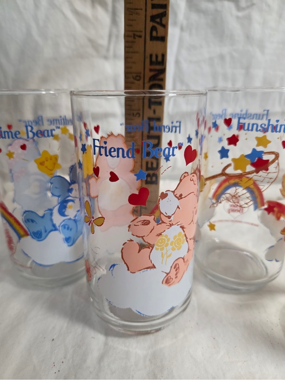 Care Bears Drinking Glasses Set of 6 - Picture 2 of 8